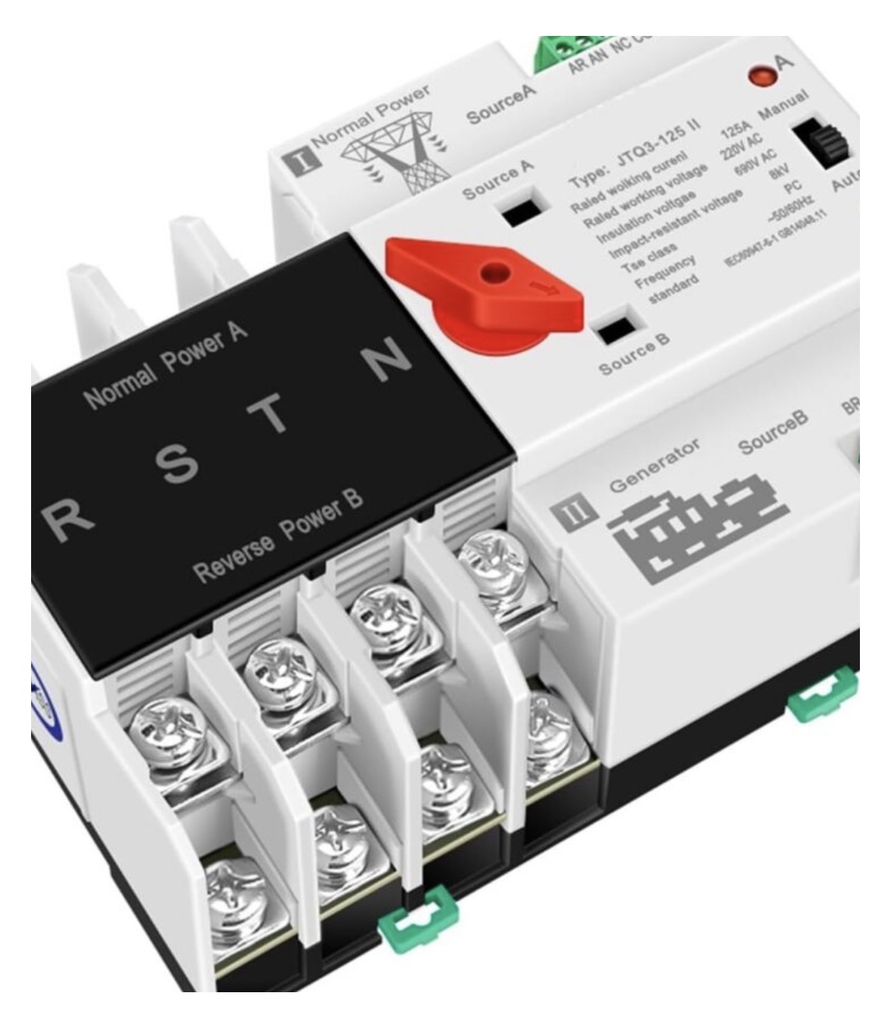 80 Amps Auto Transfer Switch