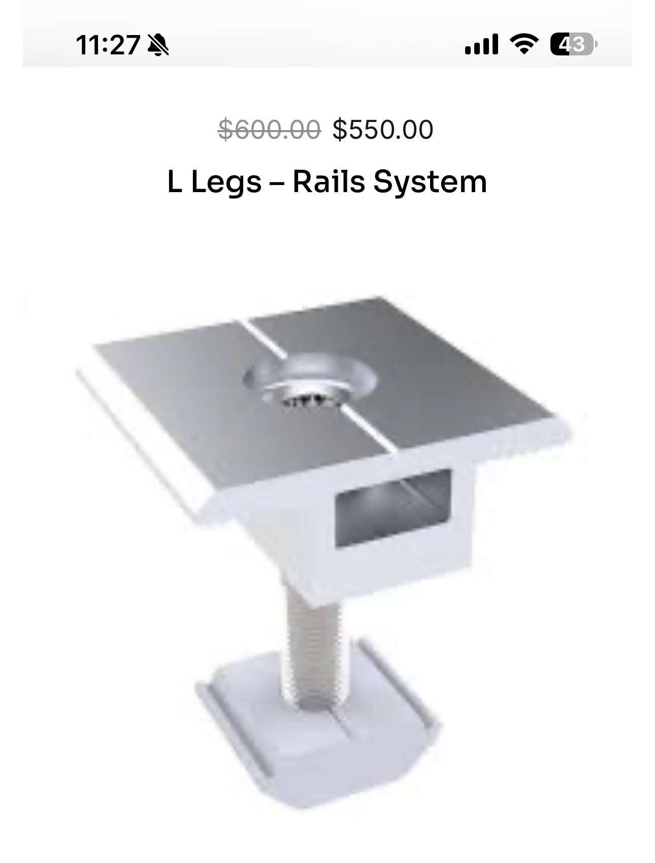 Mid Clamps 35mm – Rails System