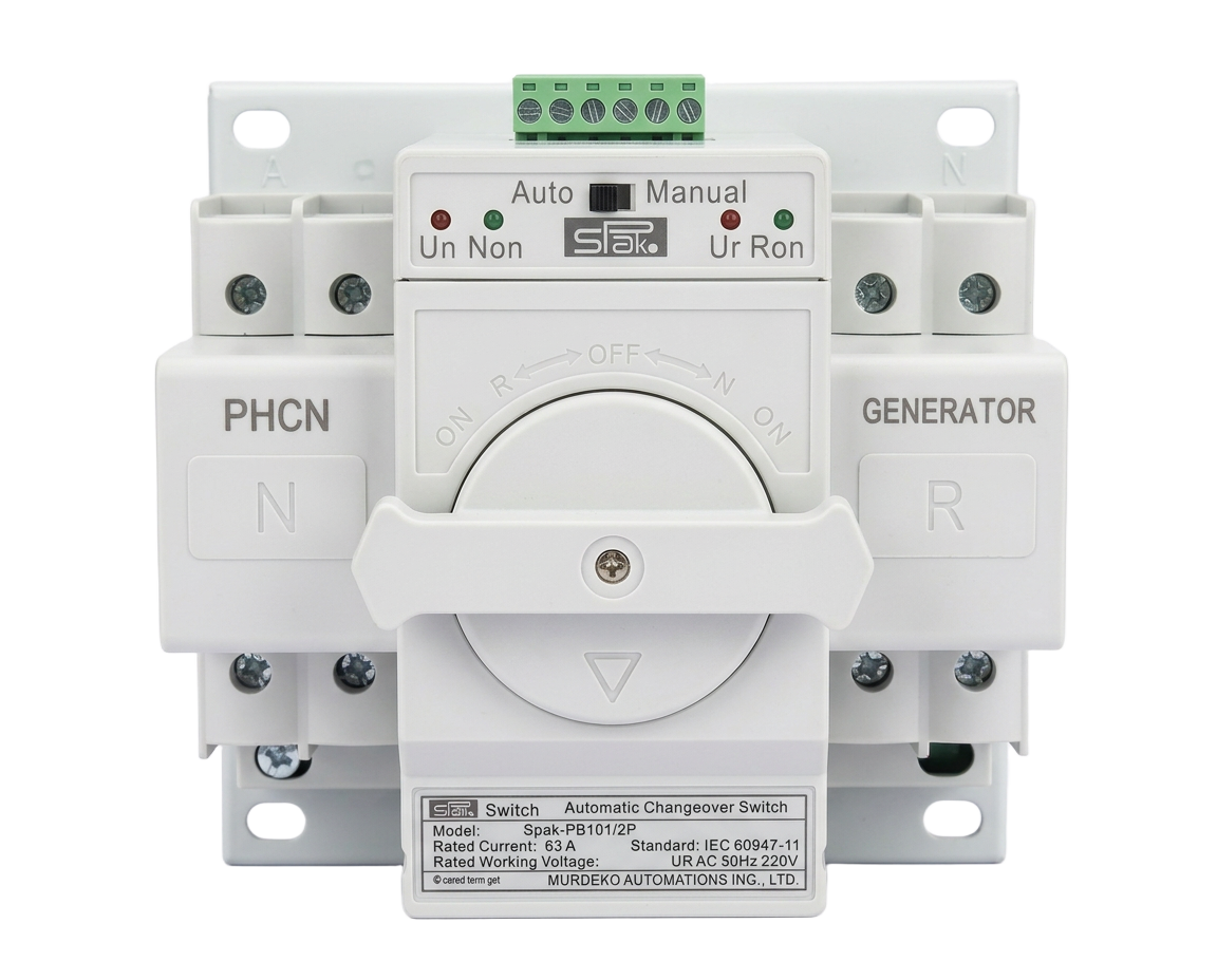 63 Amps Auto Transfer Switch