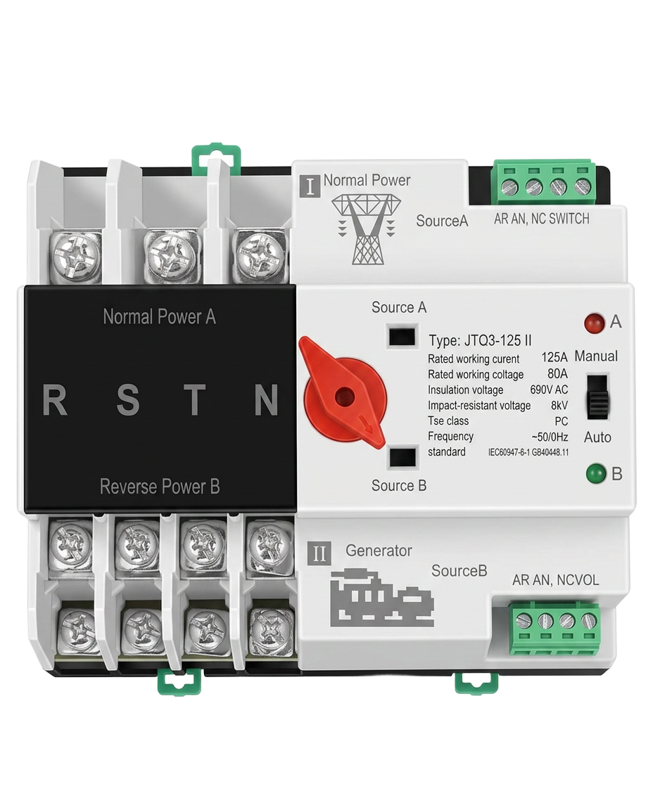 80 Amps Auto Transfer Switch