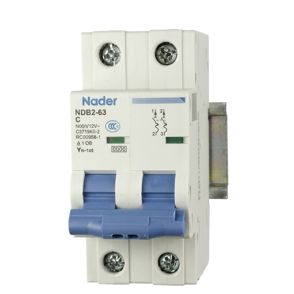 DIN Rail AC Breaker – Double Pole